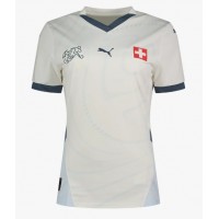 Maglie da calcio Svizzera Seconda Maglia Femminile Europei 2024 Manica Corta